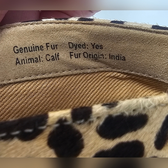 Hush Puppies Women's Leather Bailey  Leopard Print Chukka Ankle Booties Size 10W - Picture 12 of 15